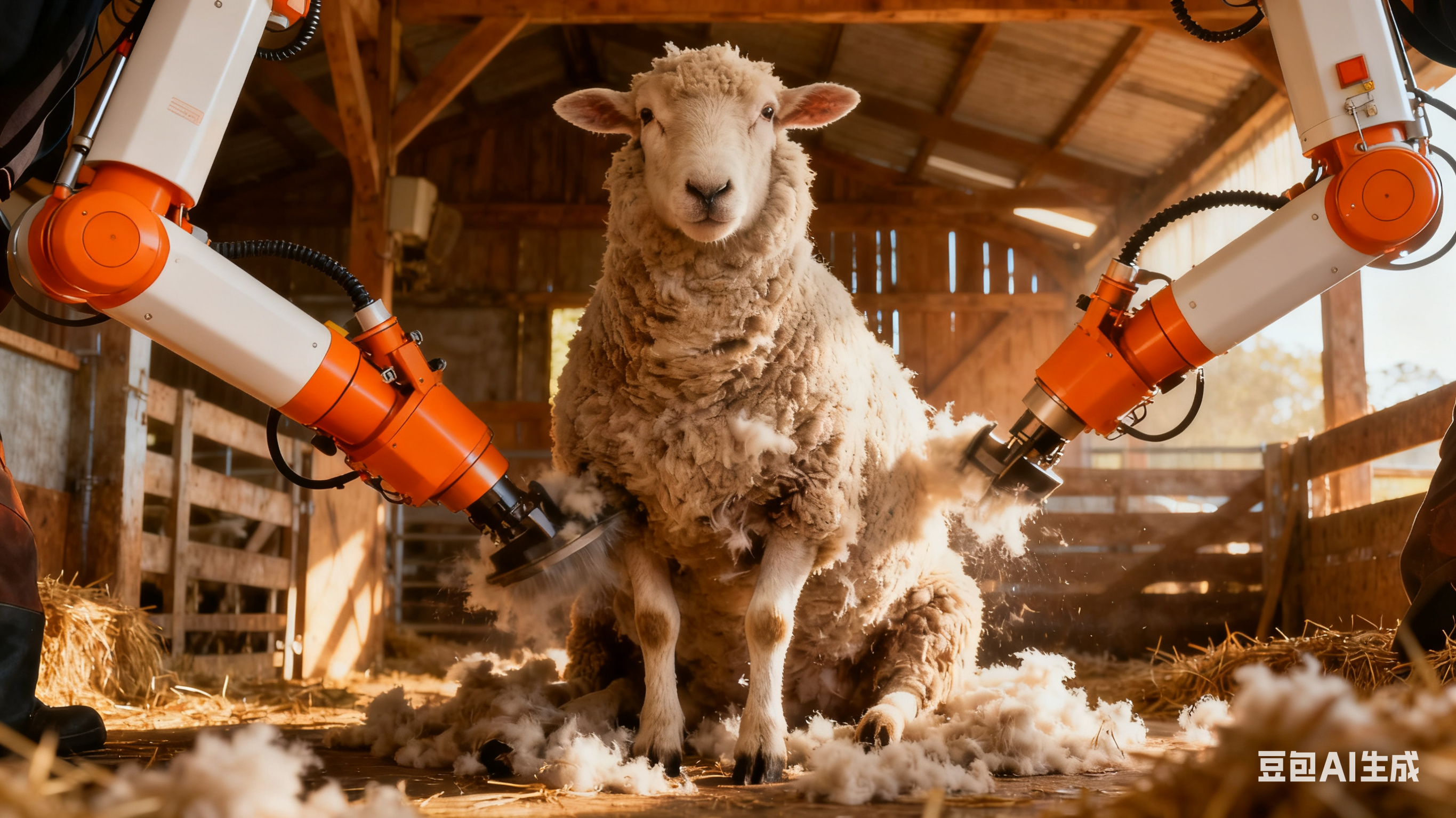 Robotic Wool Harvesting System